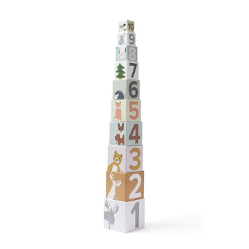 Kid's Concept - Blokkentoren karton 10 stuks - Edvin